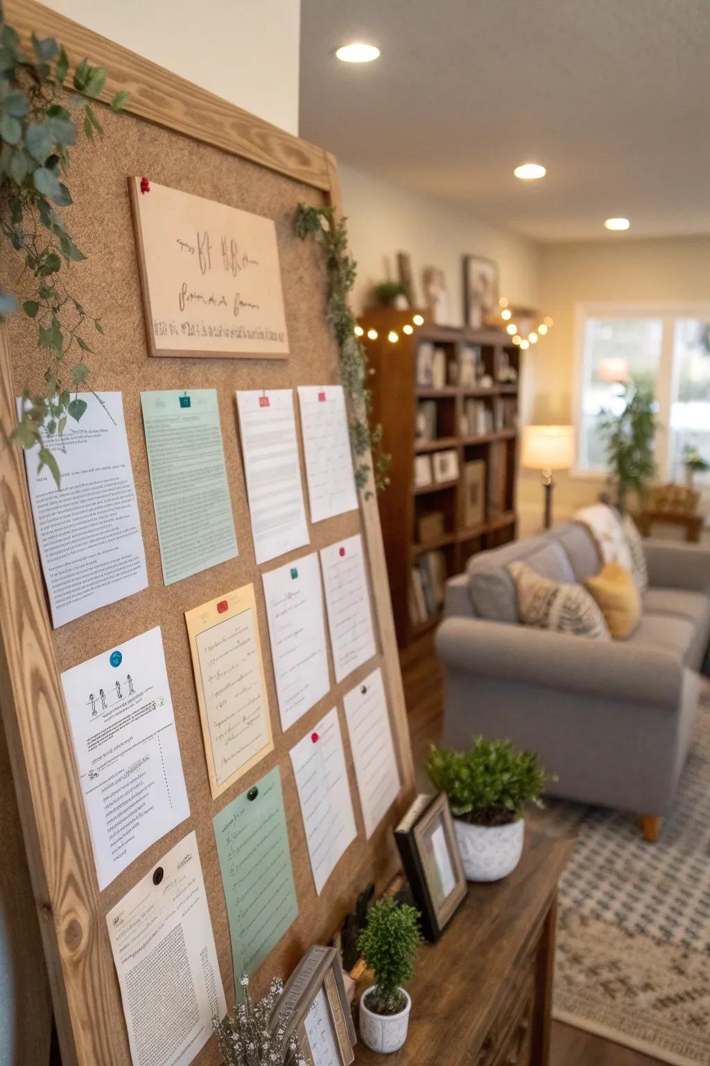 An interactive scripture section invites personal contributions.