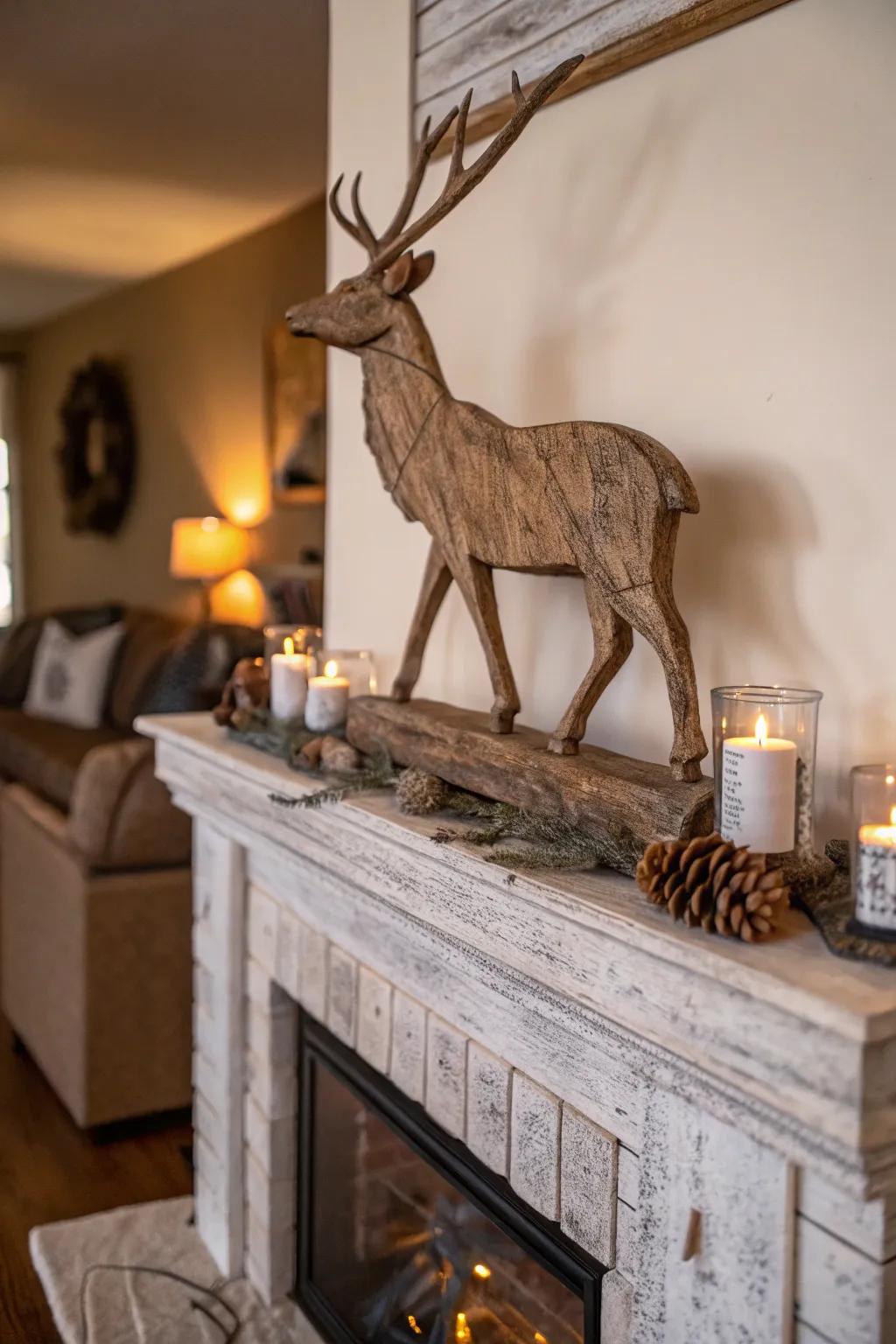 Wildlife figures capture nature's beauty.