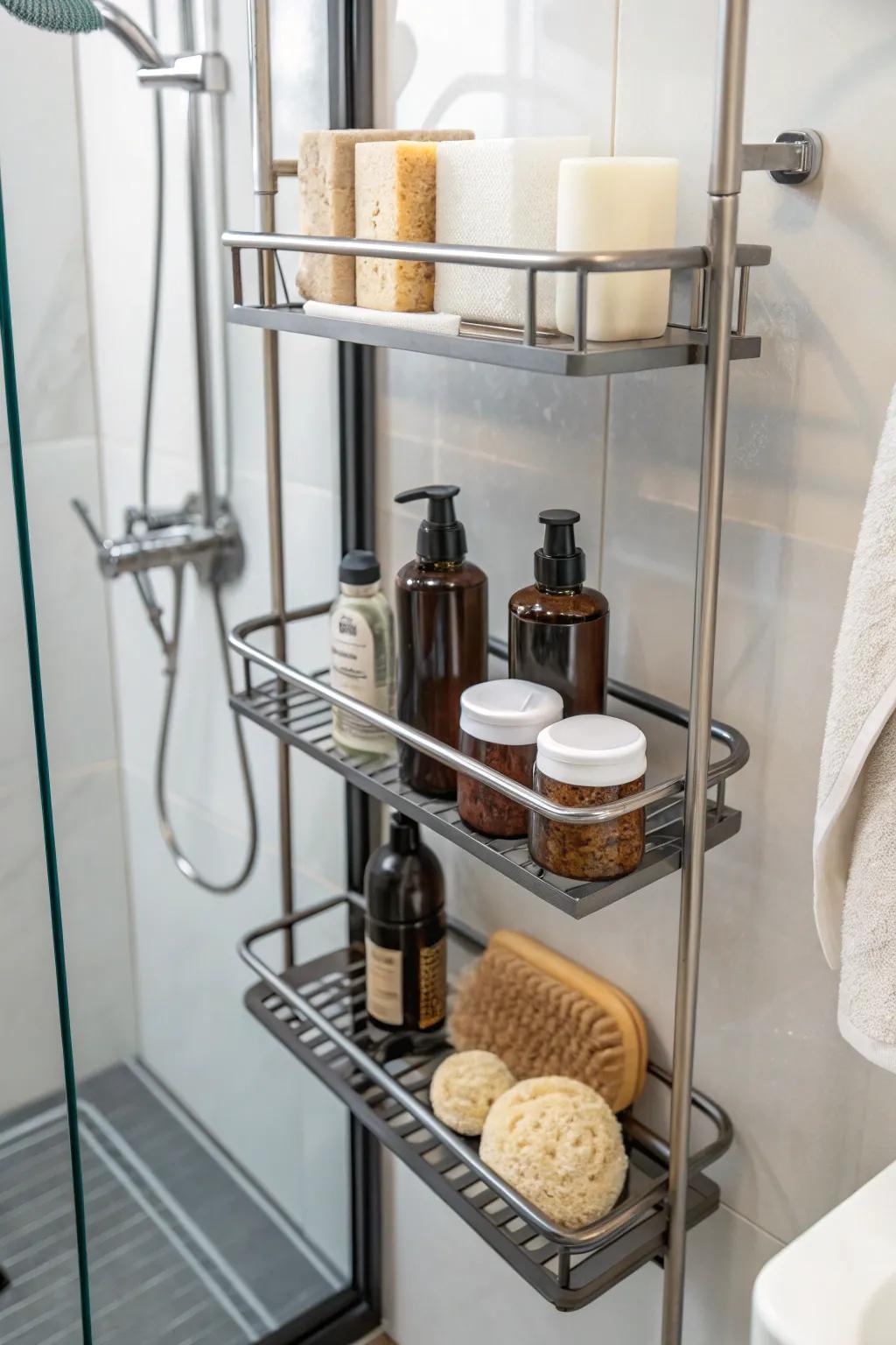 Metal racks present a modern aspect that&rsquo;s both fashionable and resilient.