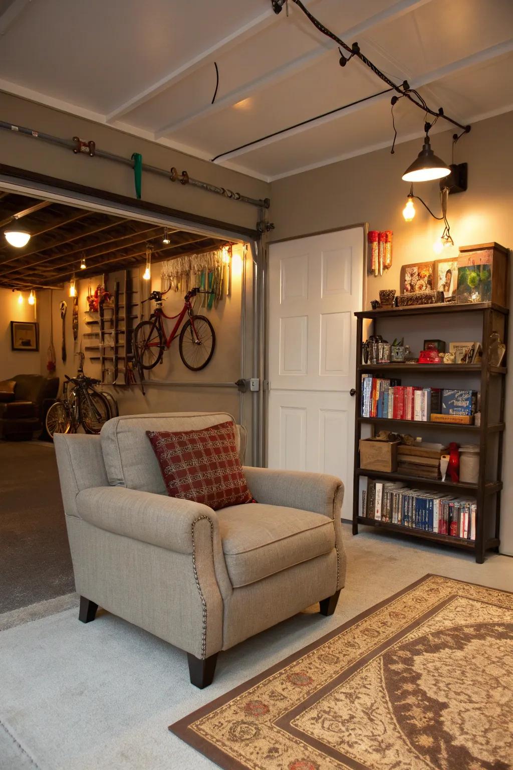A peaceful nook to enjoy your favorite reads.