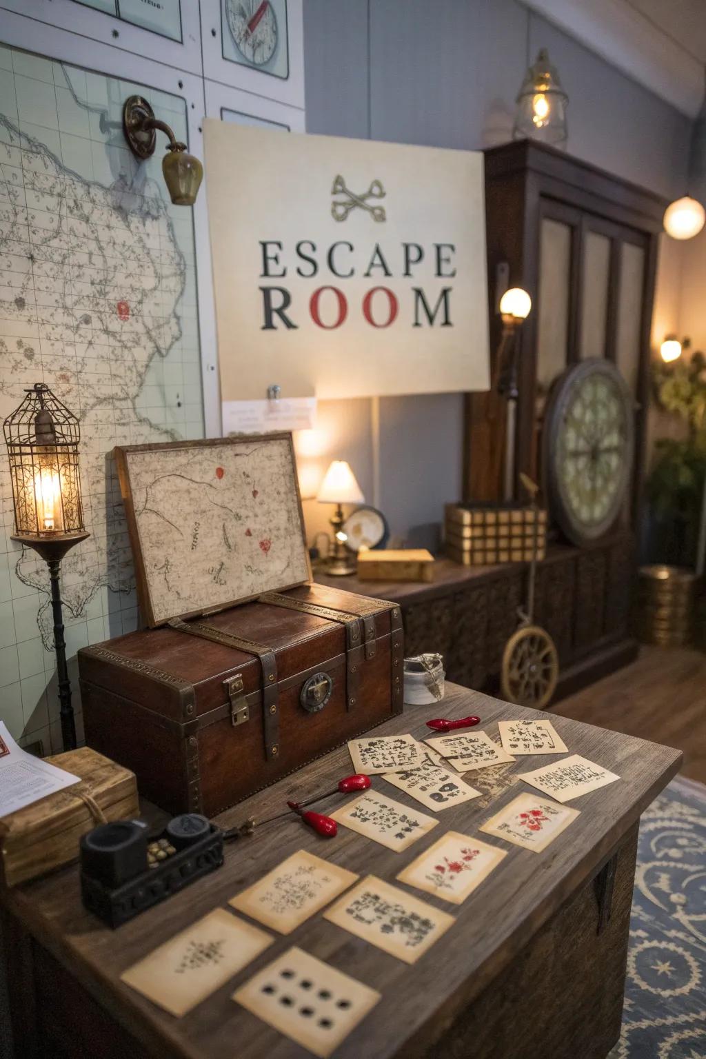 Challenge minds through a thrilling do-it-yourself exit game venture.