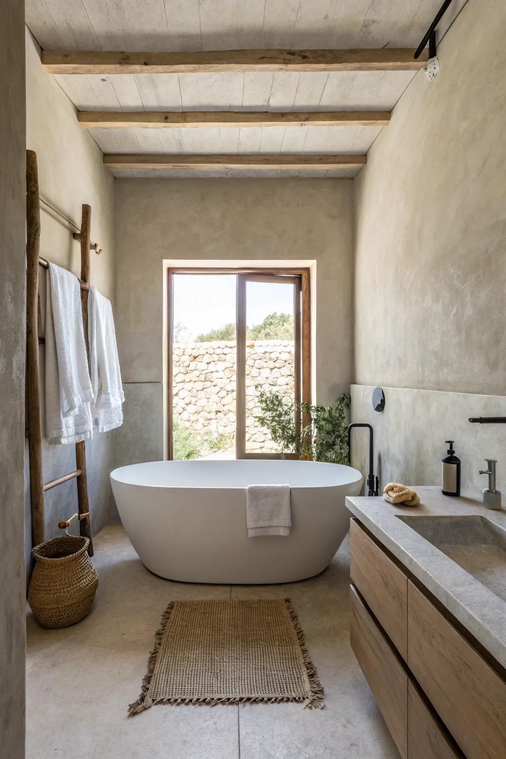 Simplicity brings tranquility to your bathing space.