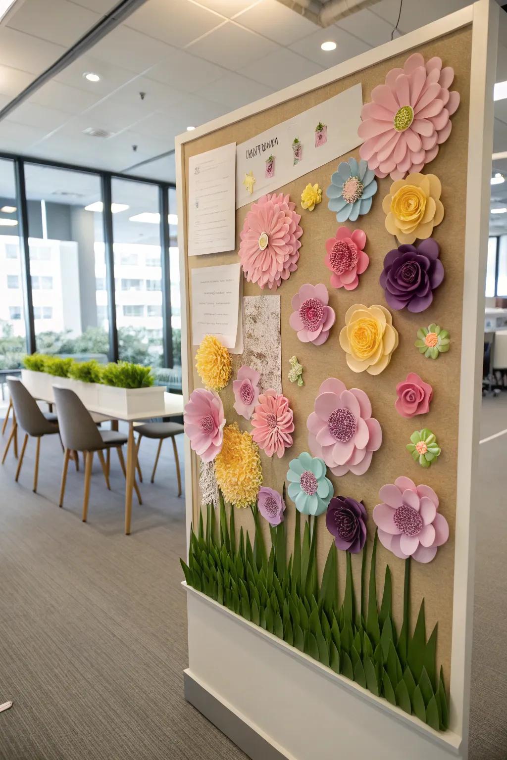 A garden vibe sets a sophisticated mood.