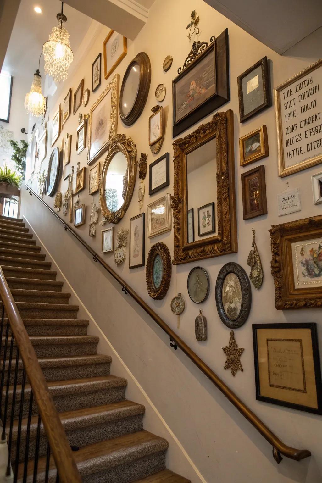 A compilation imparts persona and narrates a tale.