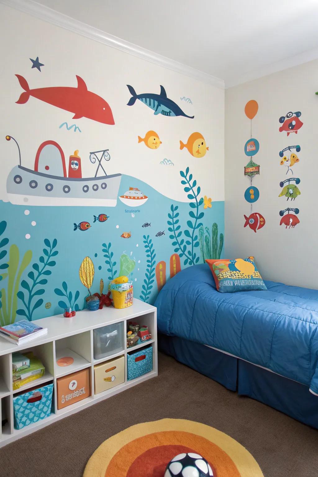 Explore the depths of the sea.