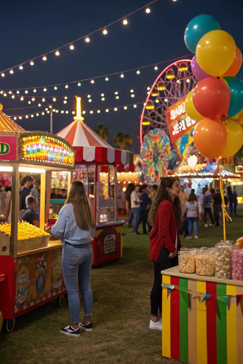 A lively festival party with classic games and nostalgic moments.