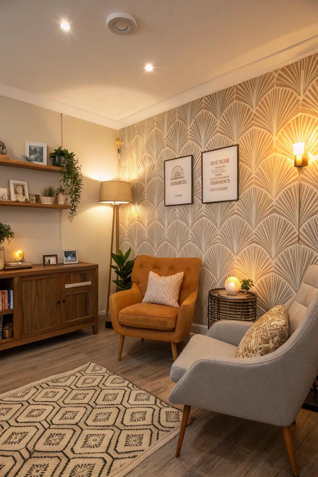 Distinct features which render the space memorable.