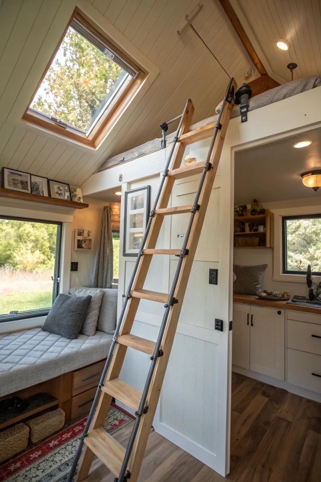 Dynamic design: A hinge access adapts to your needs.