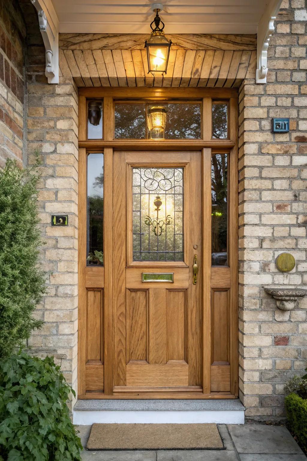 Pure wood sheens offer warmth and timeless elegance.