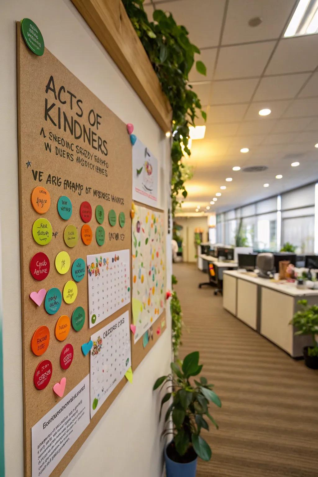 Celebrating kindness with tokens of appreciation.