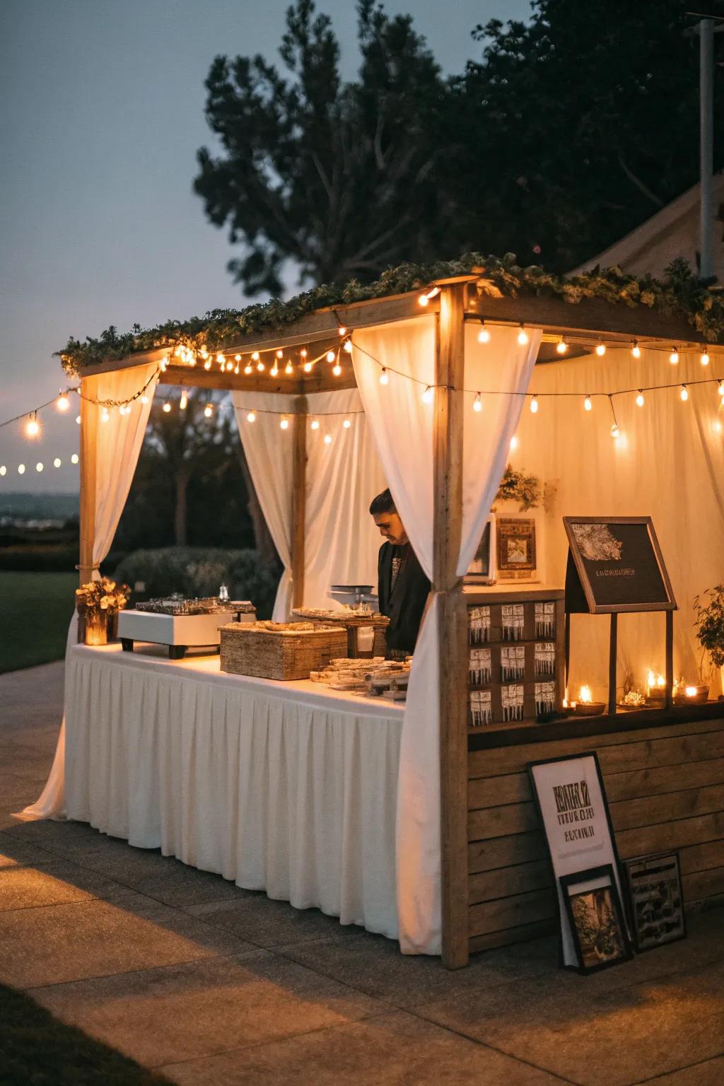 Full-sensory interactions fill your booth’s mood.