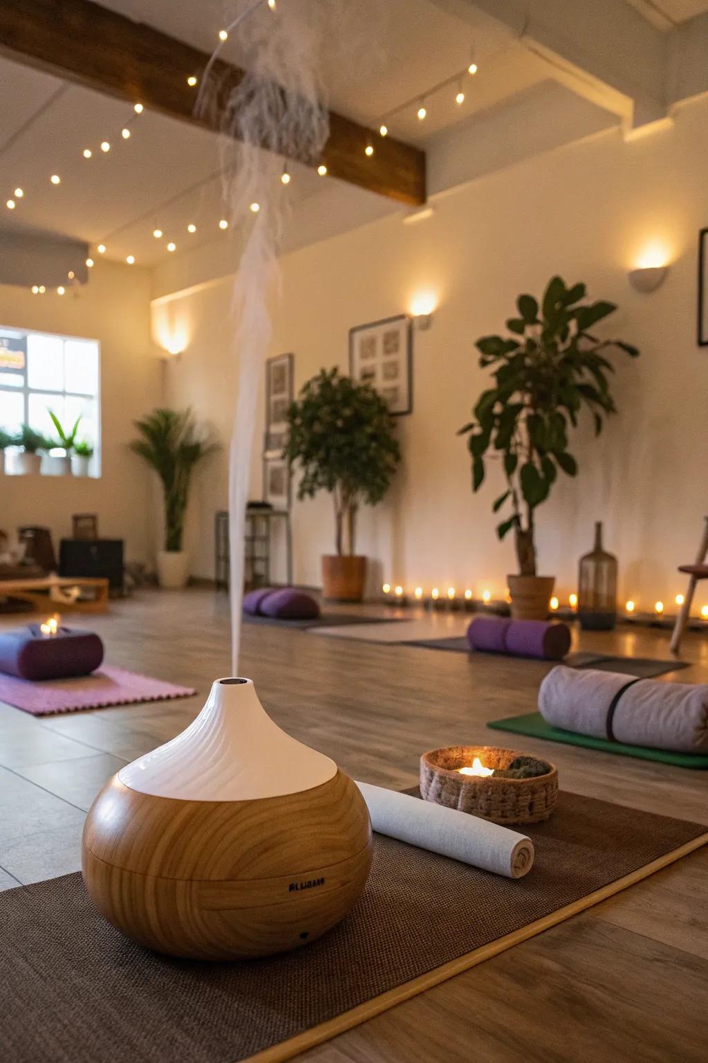 The sensory experience is improved by scent therapy.