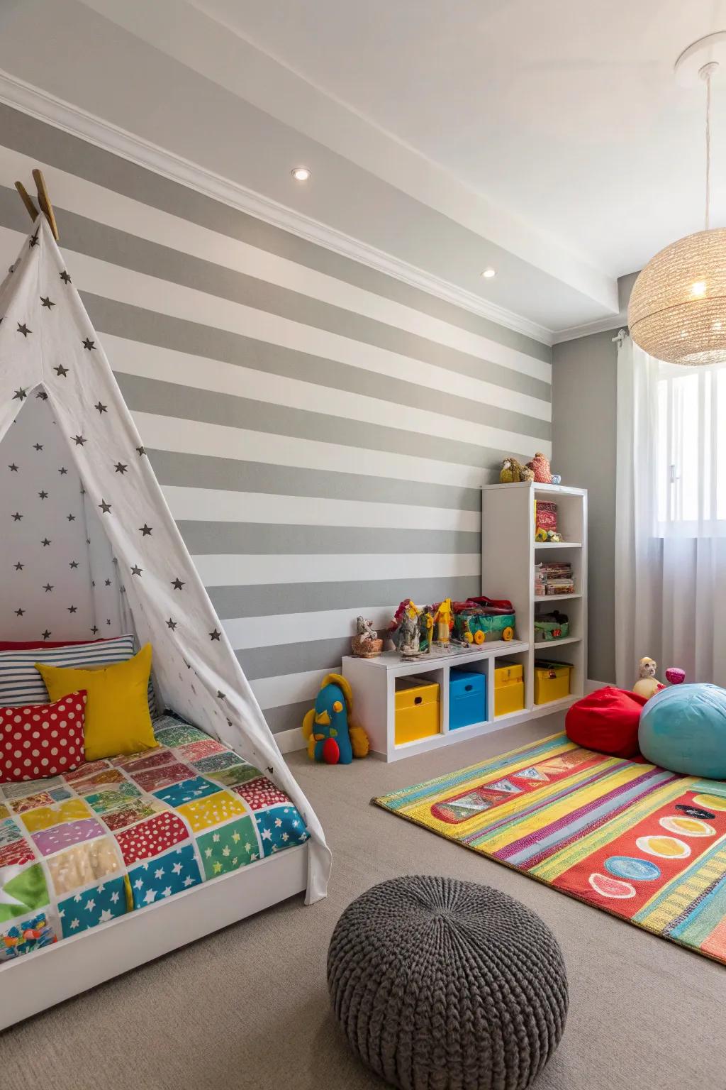 Lines include dynamic energy to a child's room.