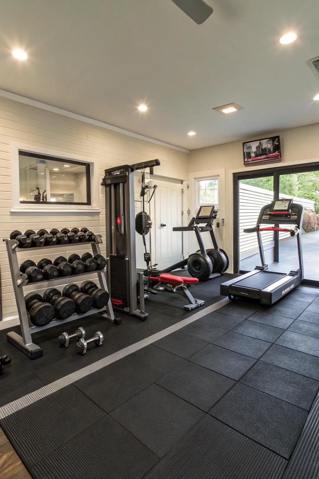 Comfort active floors provide strength and shock absorption for energetic spaces.