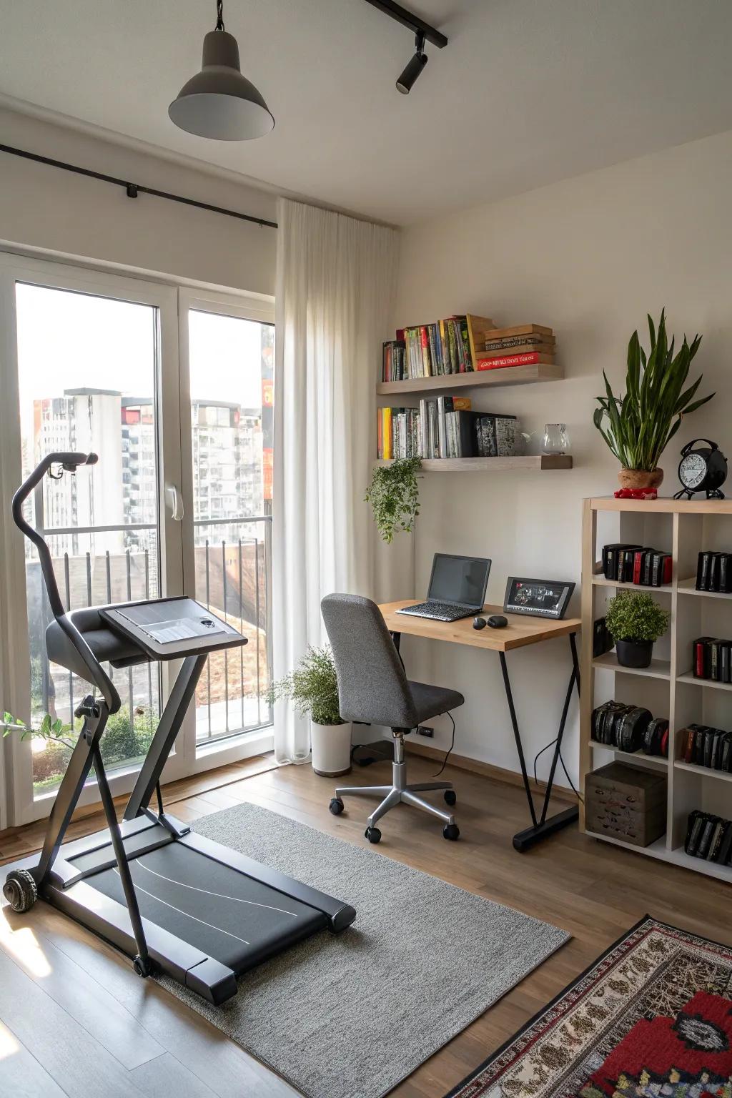 Mix usefulness with style in spaces that work for more than one thing.