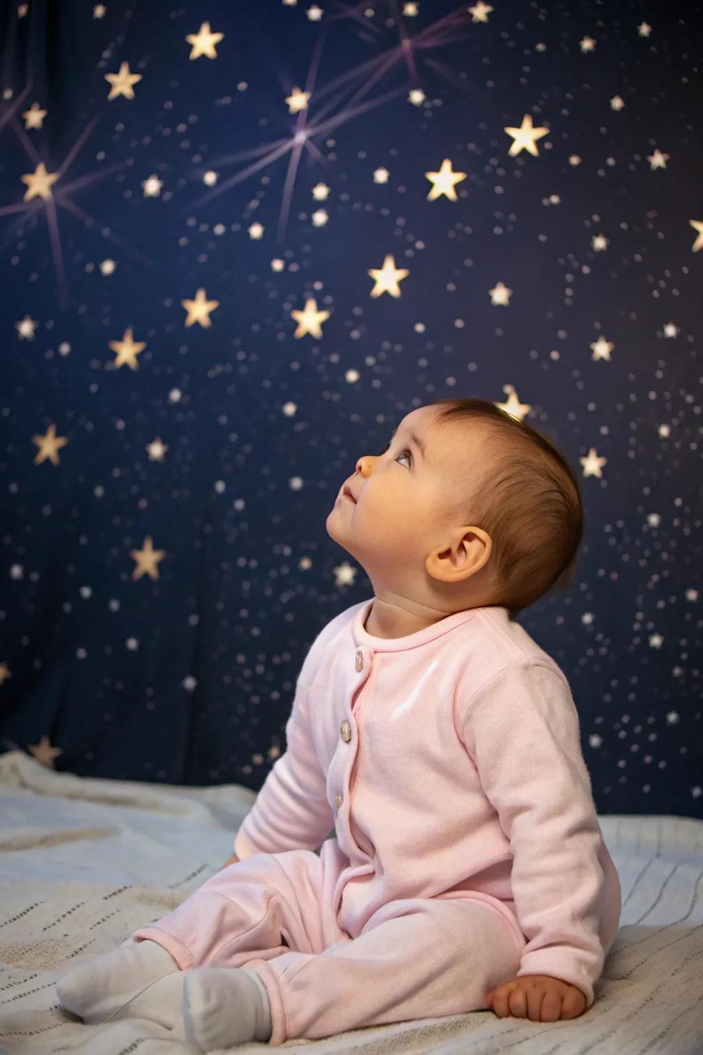 A bewitching celestial twilight panorama.