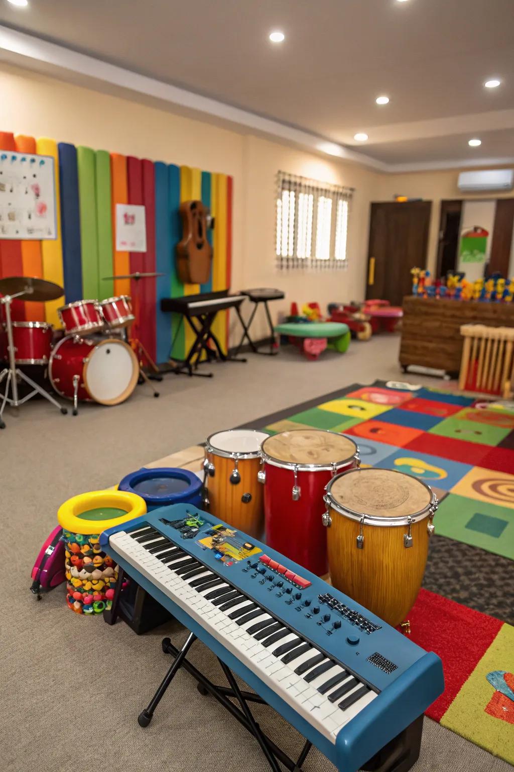 Promote musical discovery with a dedicated music zone.