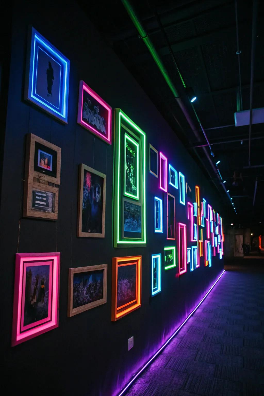 Emphasize your memories with radiant image borders.