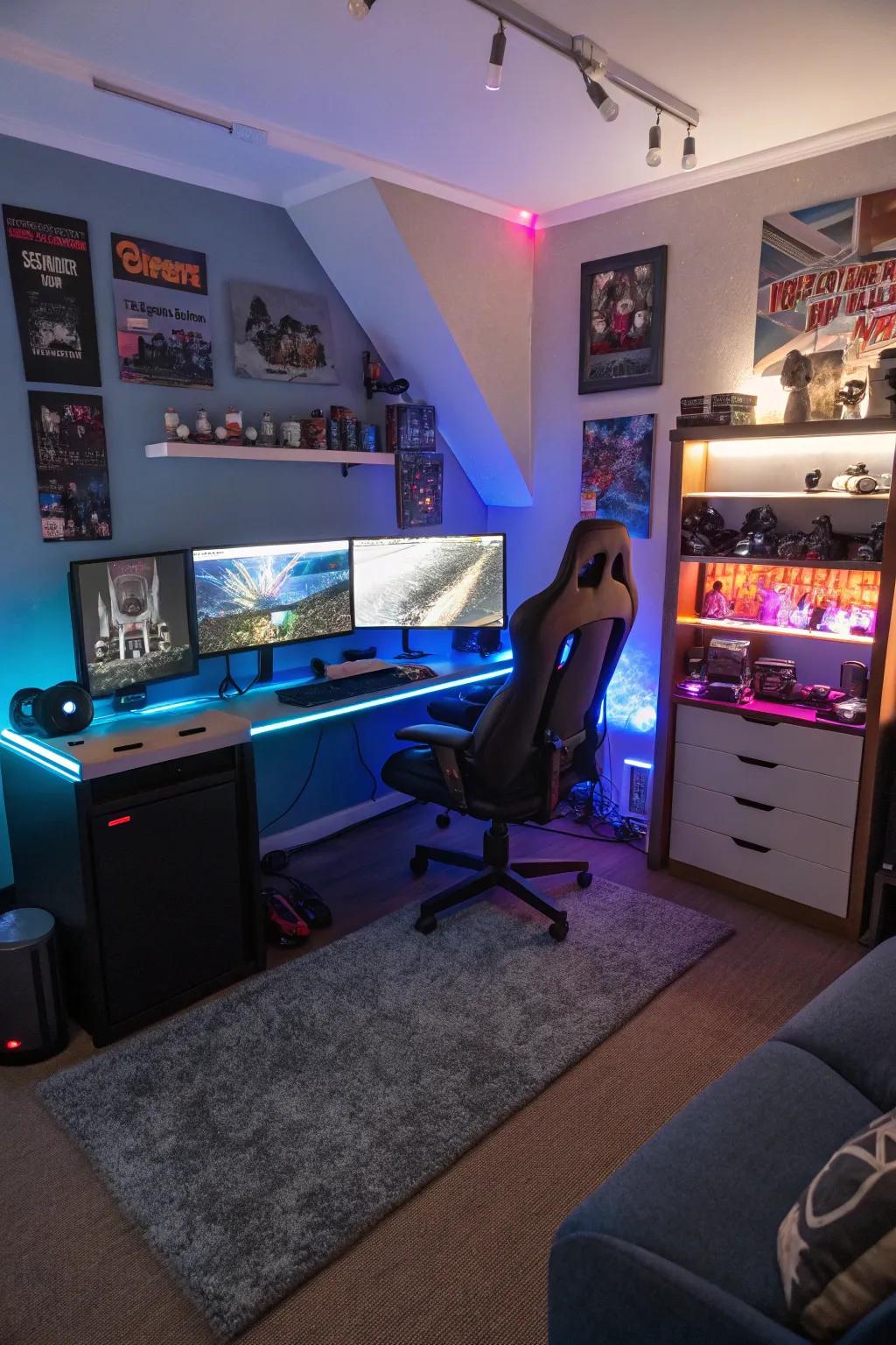 Smart response lighting delivers a futuristic edge.