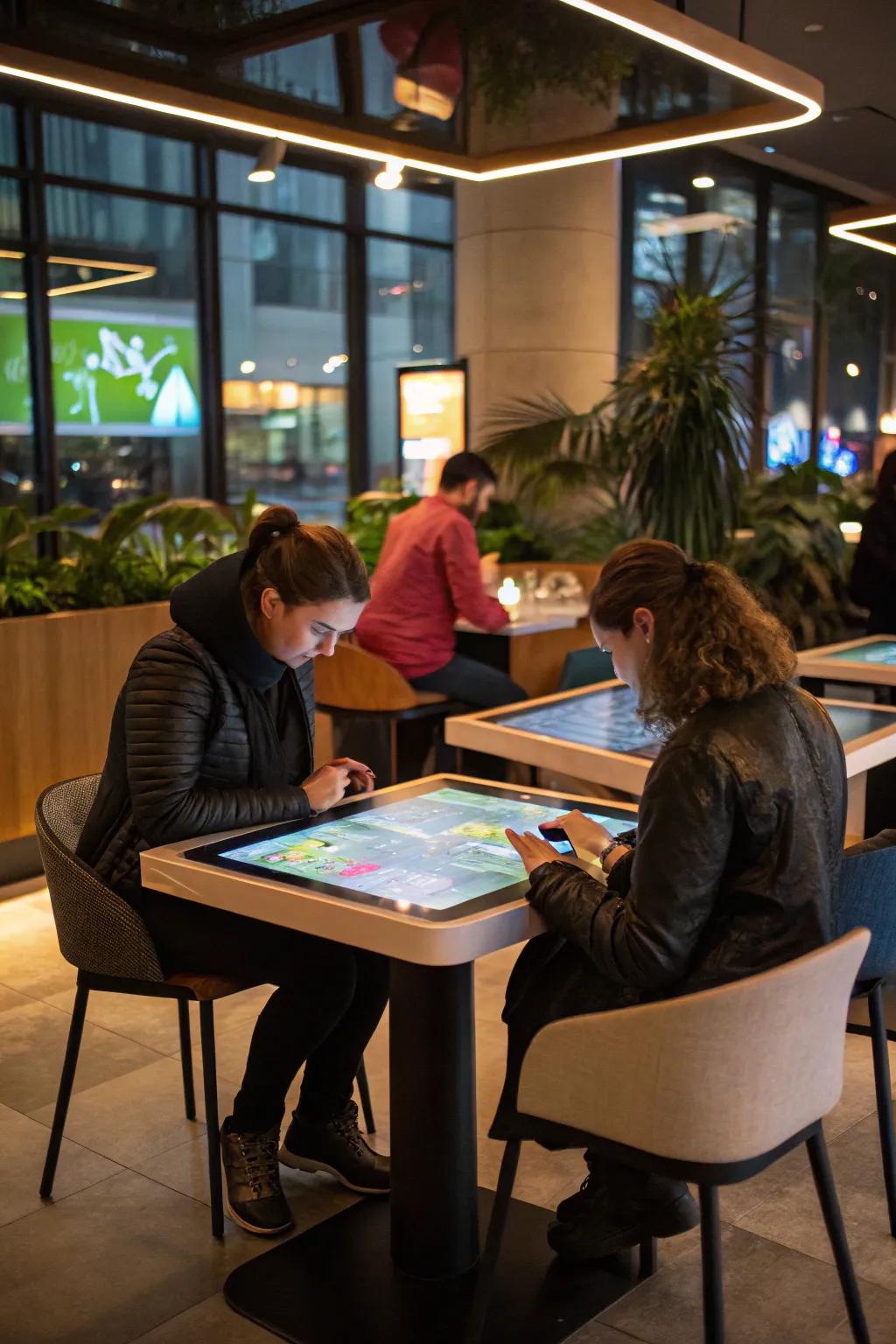 Stands that entertain with a digital touch.