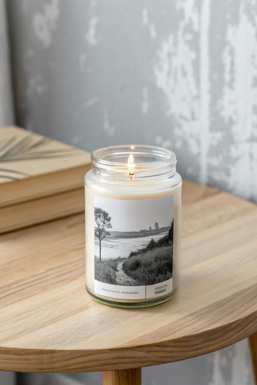 Capture instants, illuminate recollections. Transition your candle containers into intimate keepsakes.