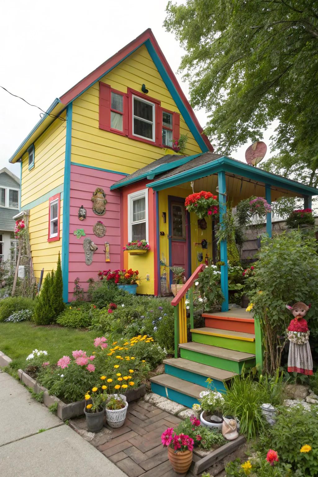 Color-Plank plywood delivers vibrant, customizable exteriors.