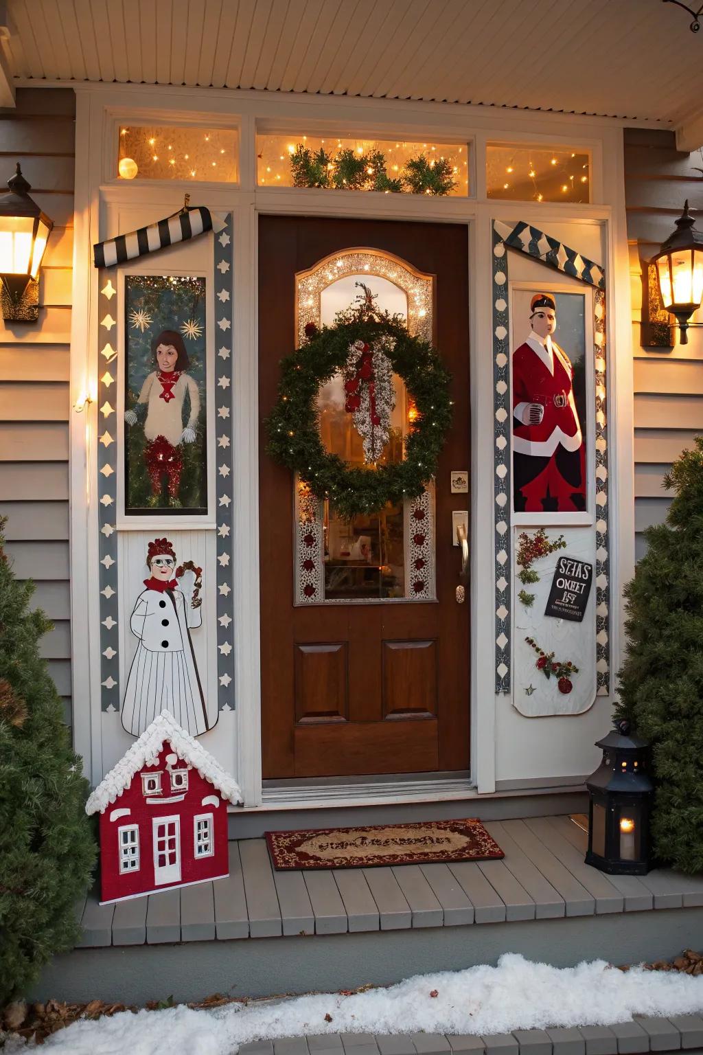 A tribute to beloved holiday films that sparks joy.