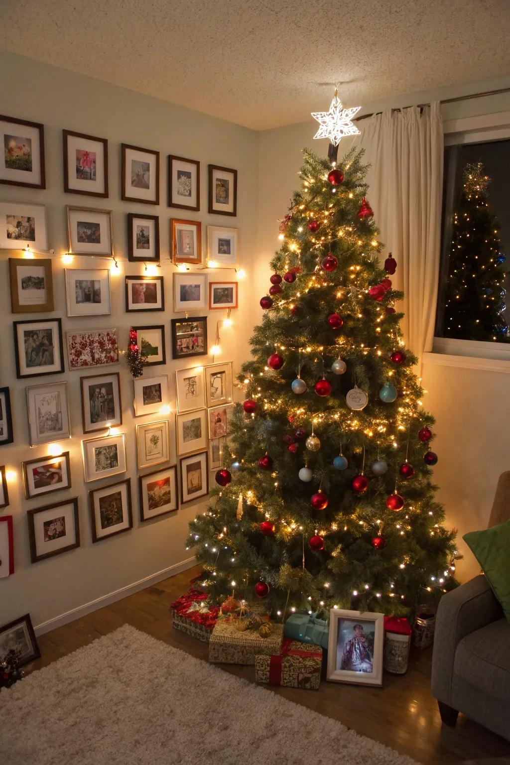Visual borders append a personalized and artistic accent to your tree's base.