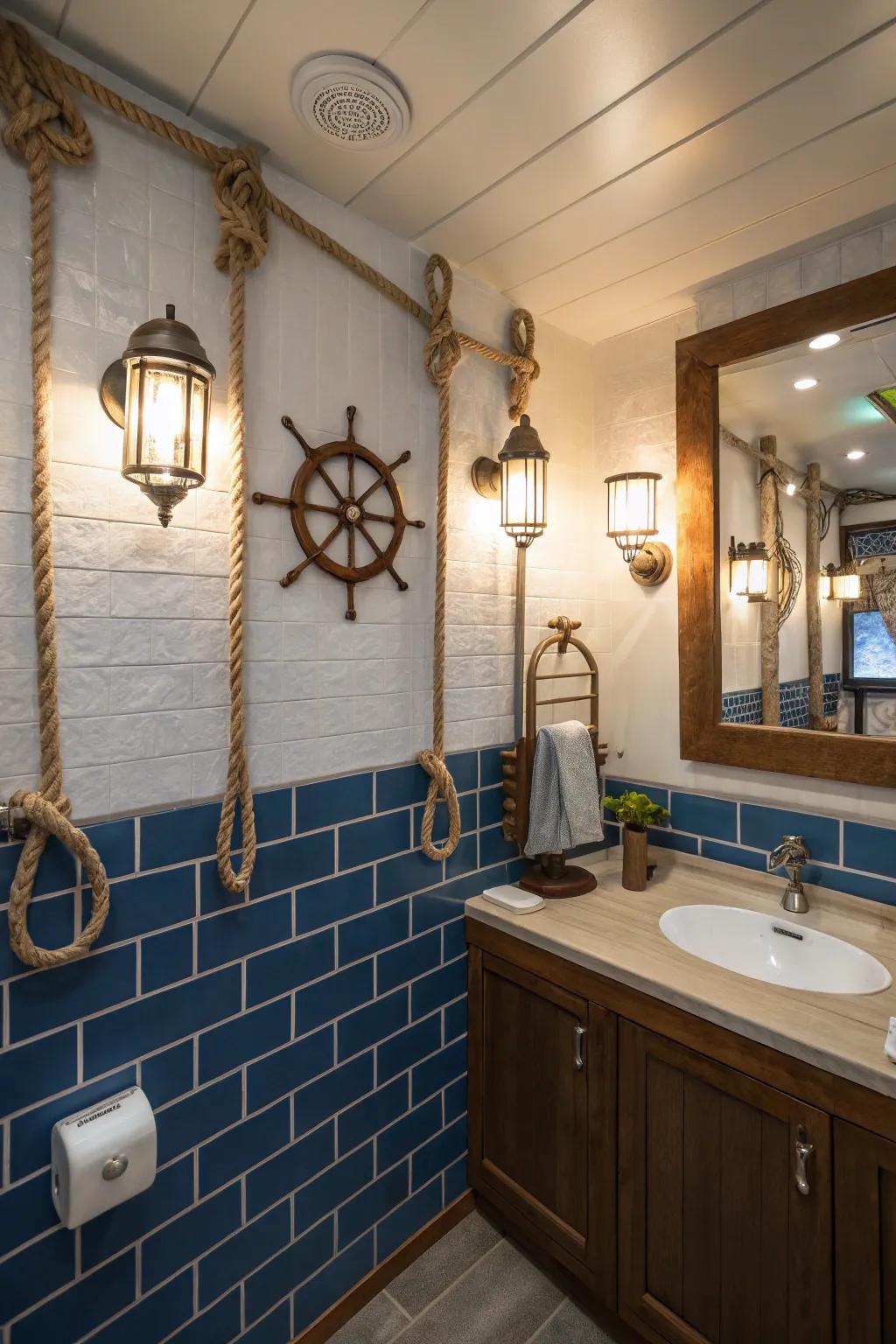 Maritime wall lights impart charisma and utility to any space.
