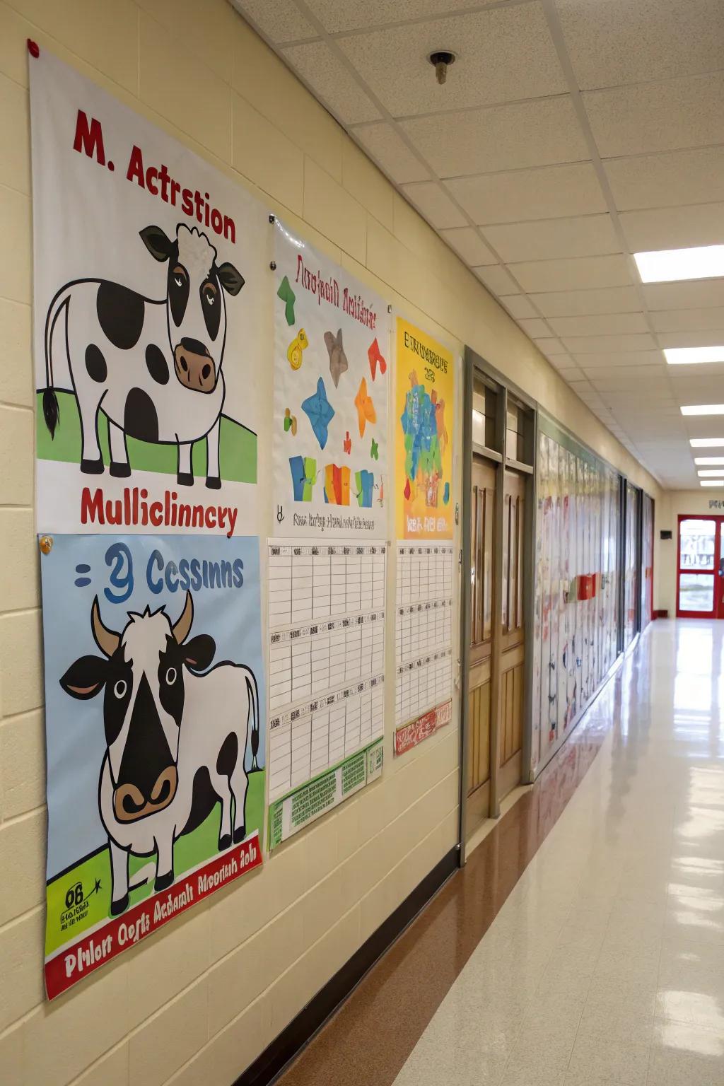 A 'Counting Our Path to Achievement' exhibit for math education