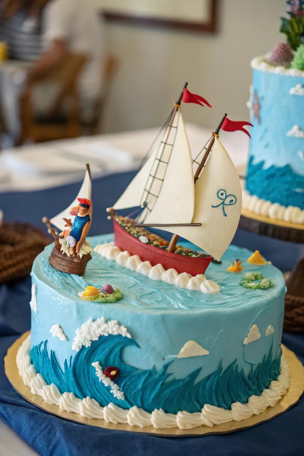 A voyaging odyssey scene captures the spirit of exploration.