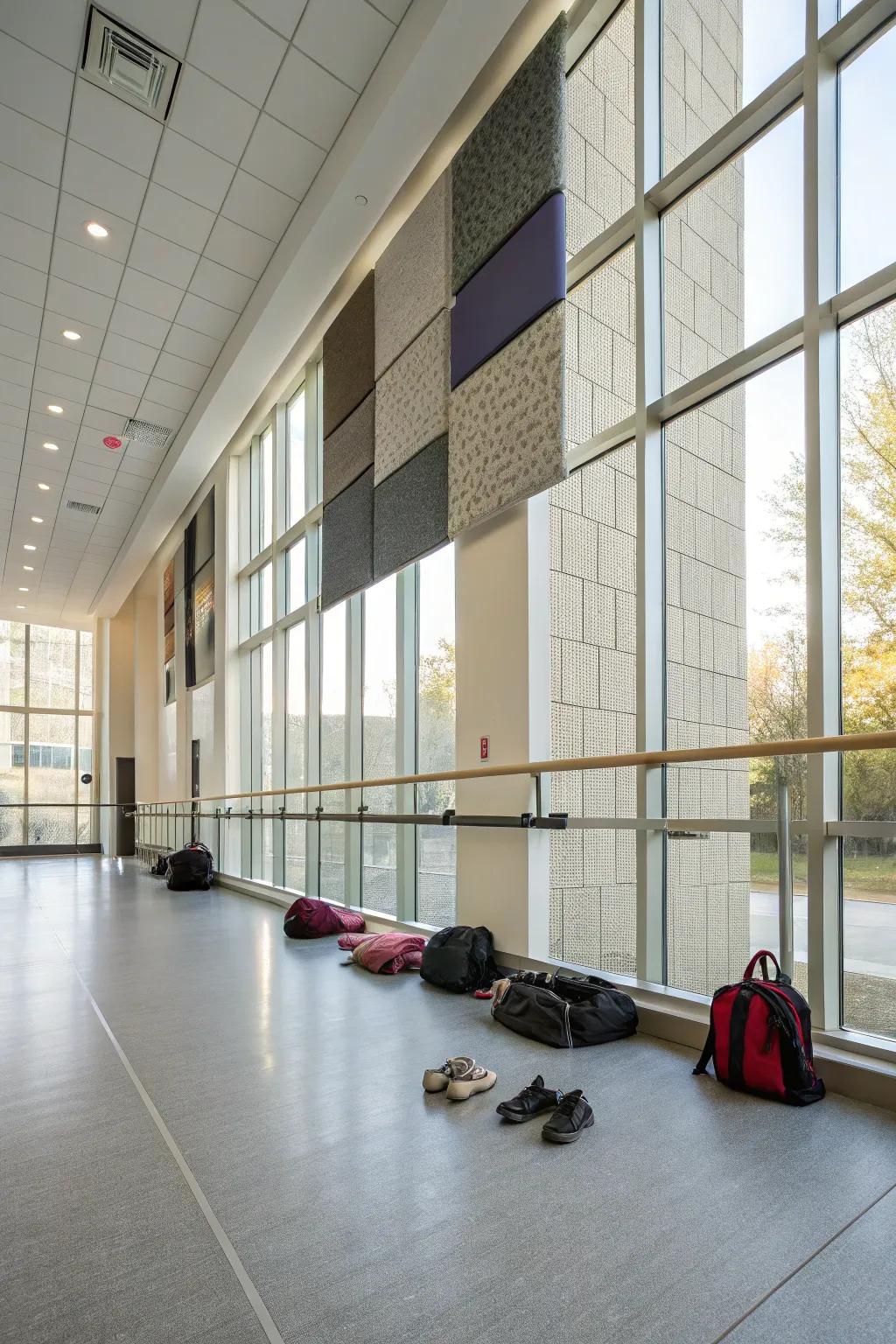 Acoustic features sustain tranquility and peace.