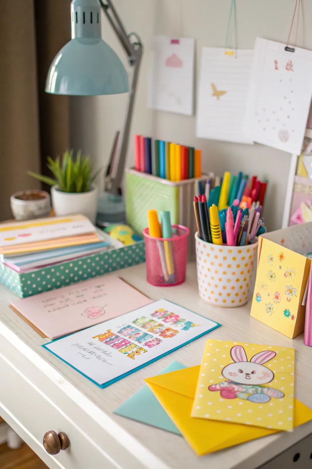 Express your sentiments with tailored Easter notes.