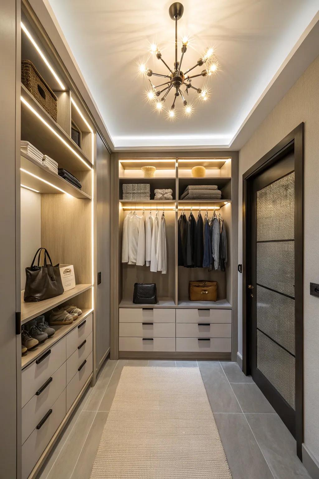 Strategic lighting improves both use and ambiance.