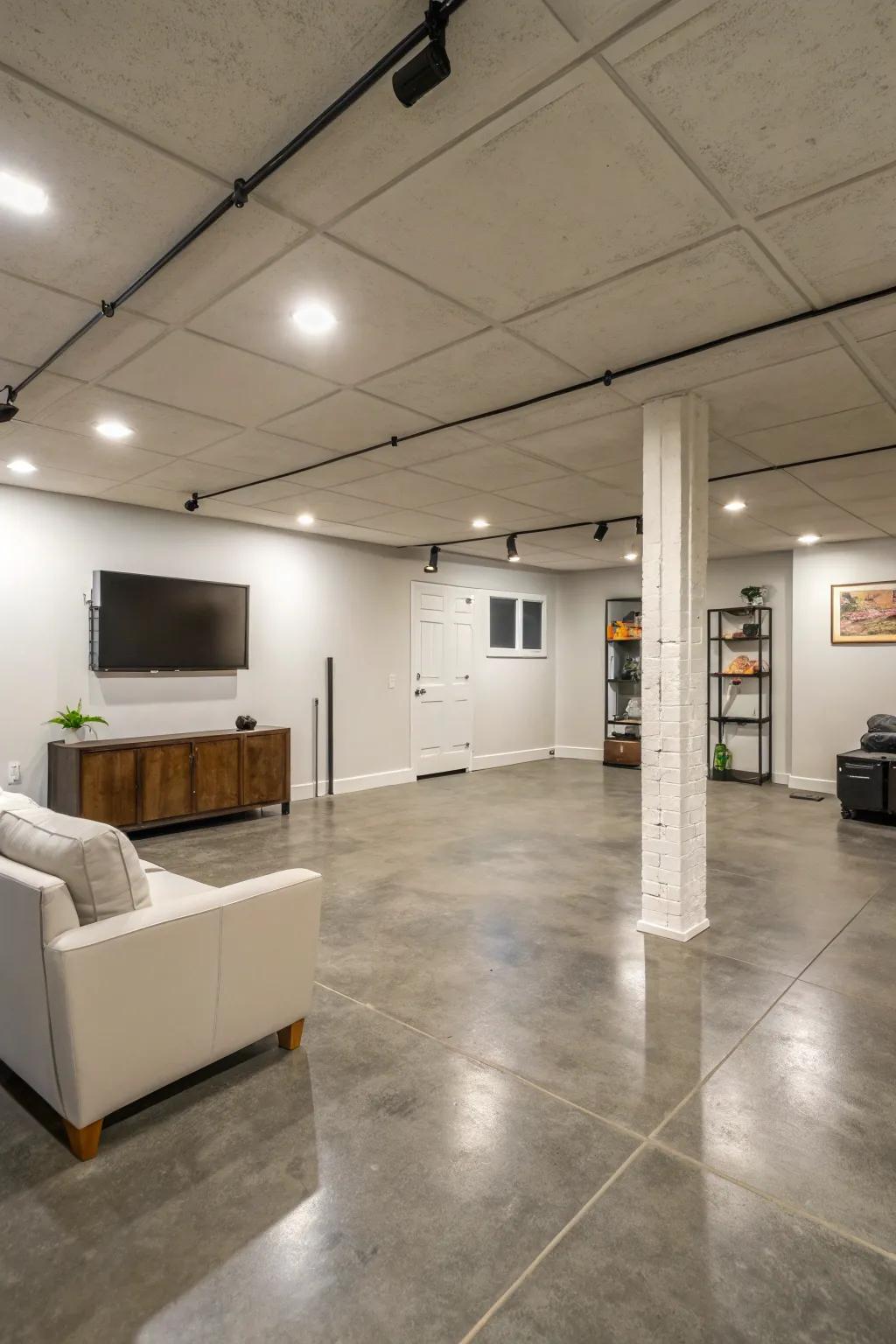 Flat hard surface boards offer a tidy and modern look.