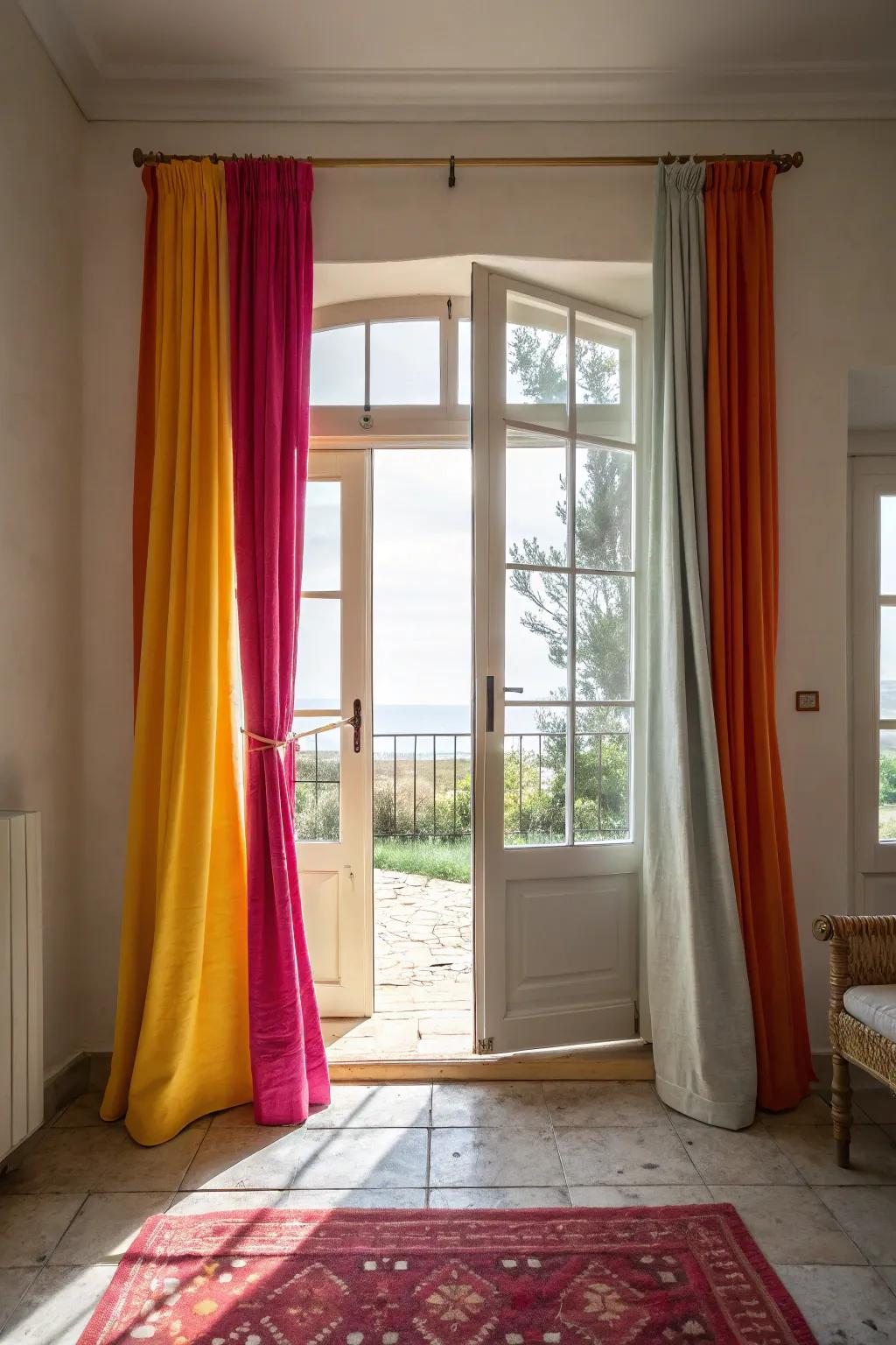 A burst of color can transform your space.