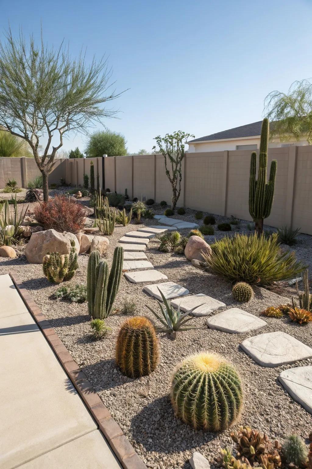 Zen-inspired design for a serene garden.