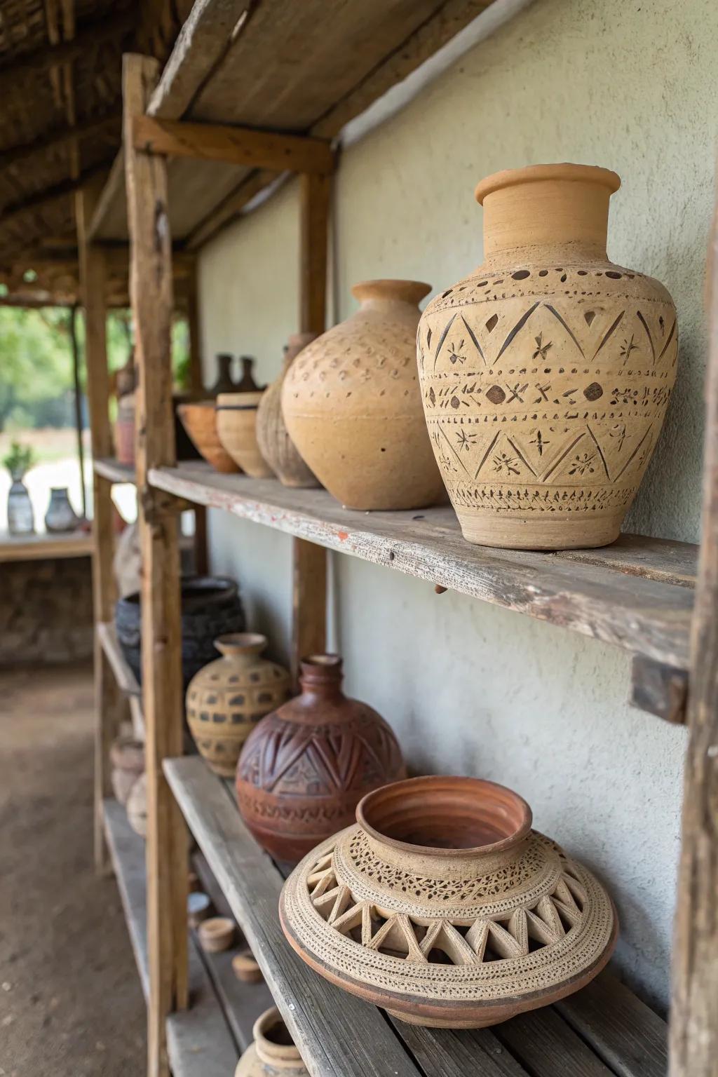 Bring artisan craftsmanship into your home with these unique pottery pieces.