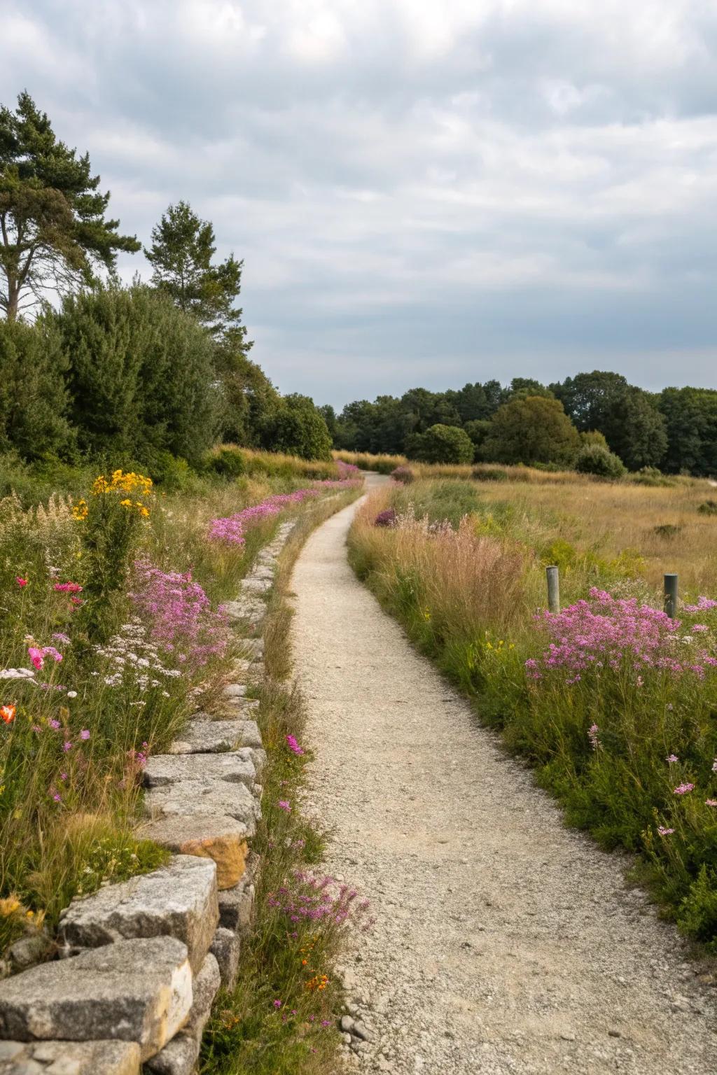 Countryside components inject appeal to a stone chip route.
