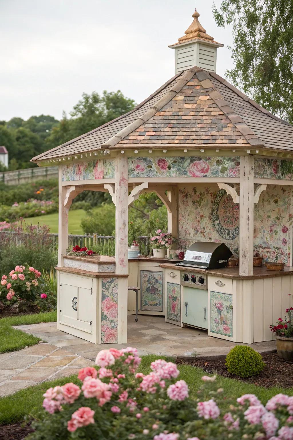 Savor a tranquil escape with a countryside cottage.