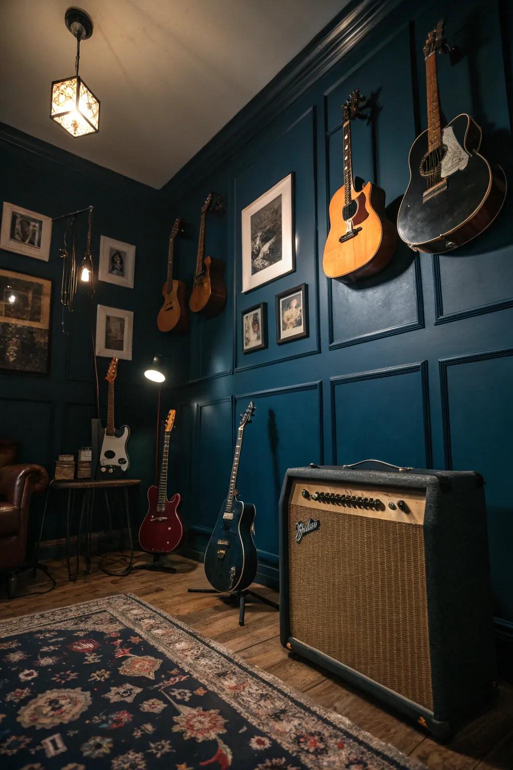 Create drama using dark and moody tones.