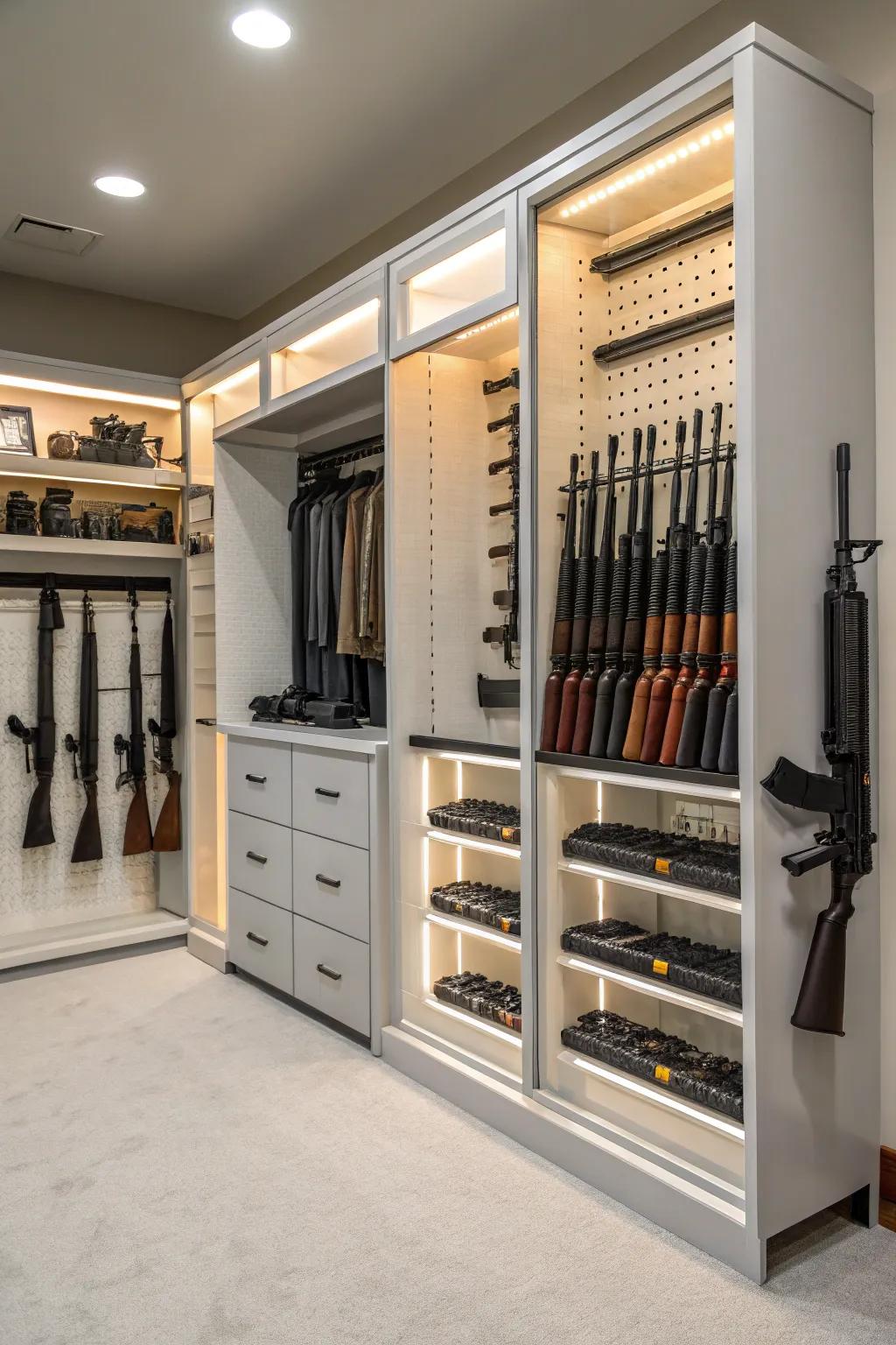 Scalable storage stands as the quintessential solution for an expanding collection.