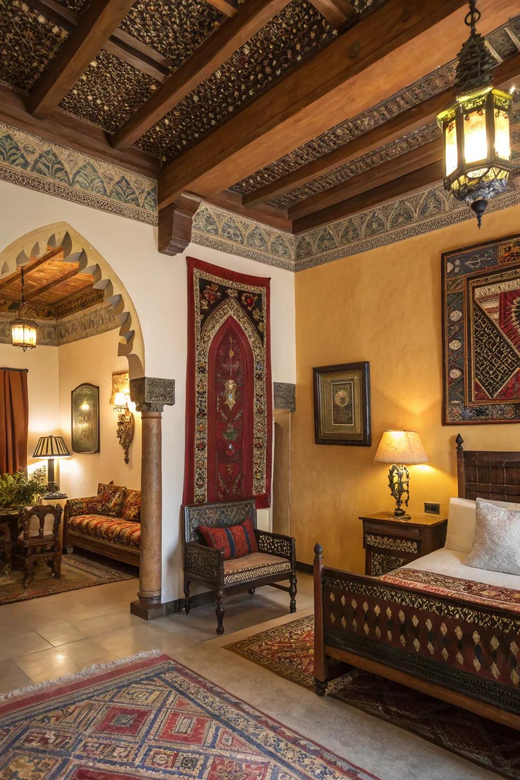 Heritage-rich influences enhance depth as well as genuineness to hotel room designs.
