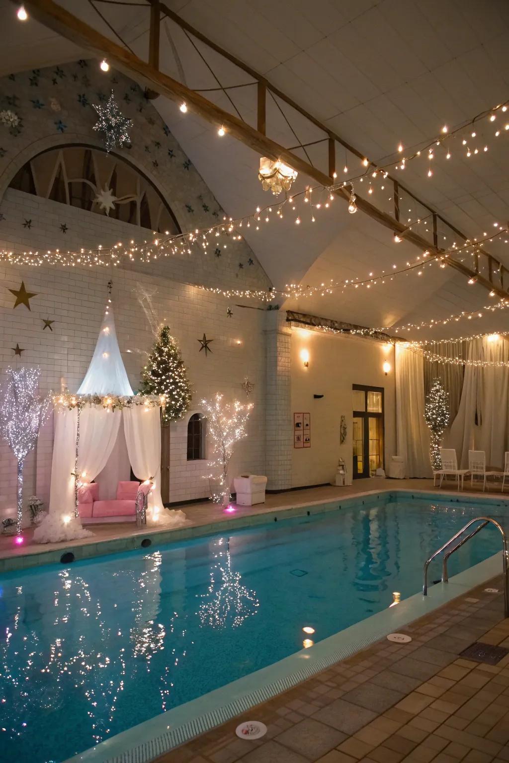 Enter a miraculous fairy tale alongside dreamy designs plus enchanting lighting.