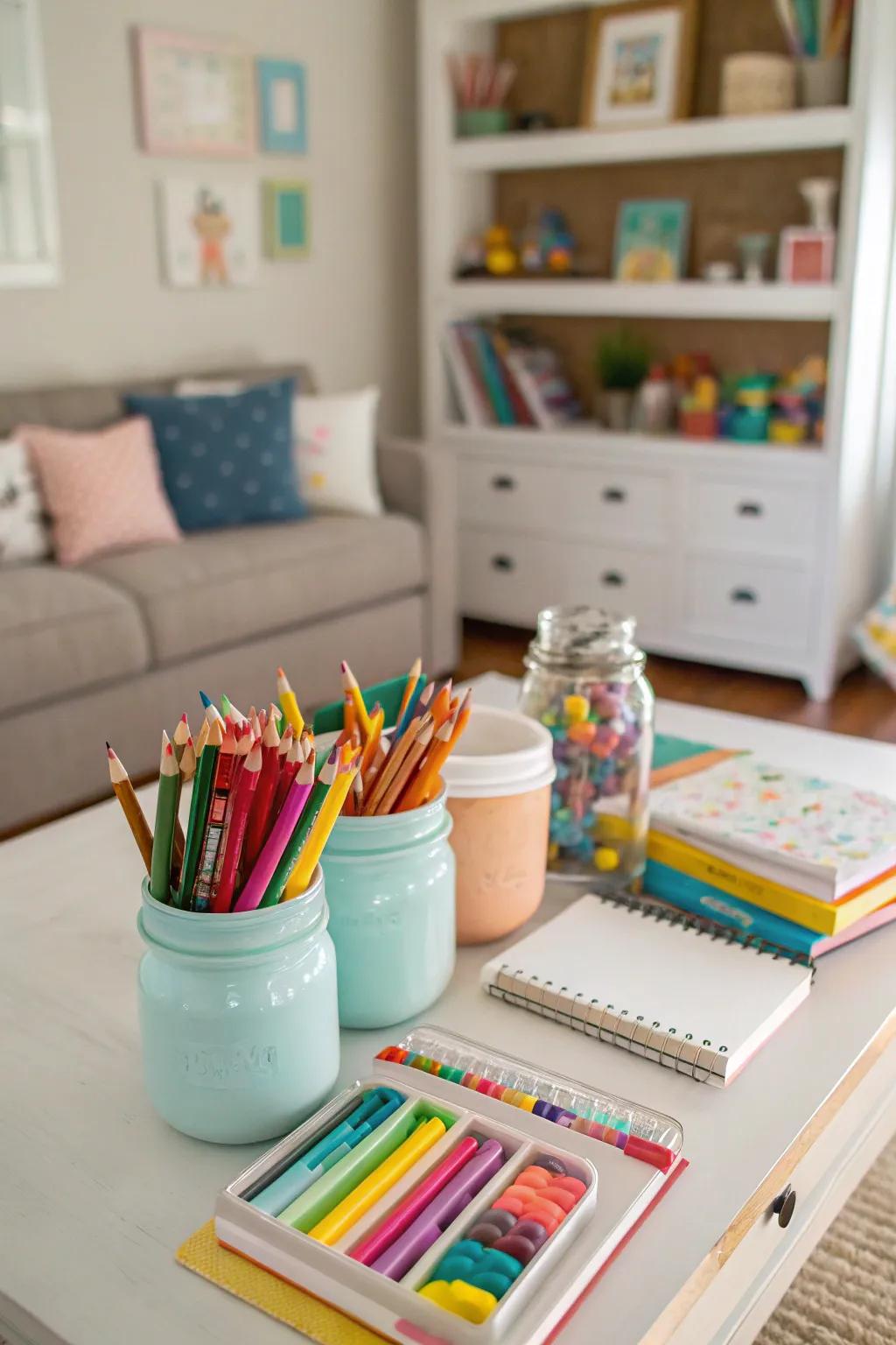 Upcycling brings creativity and sustainability into kids' spaces.