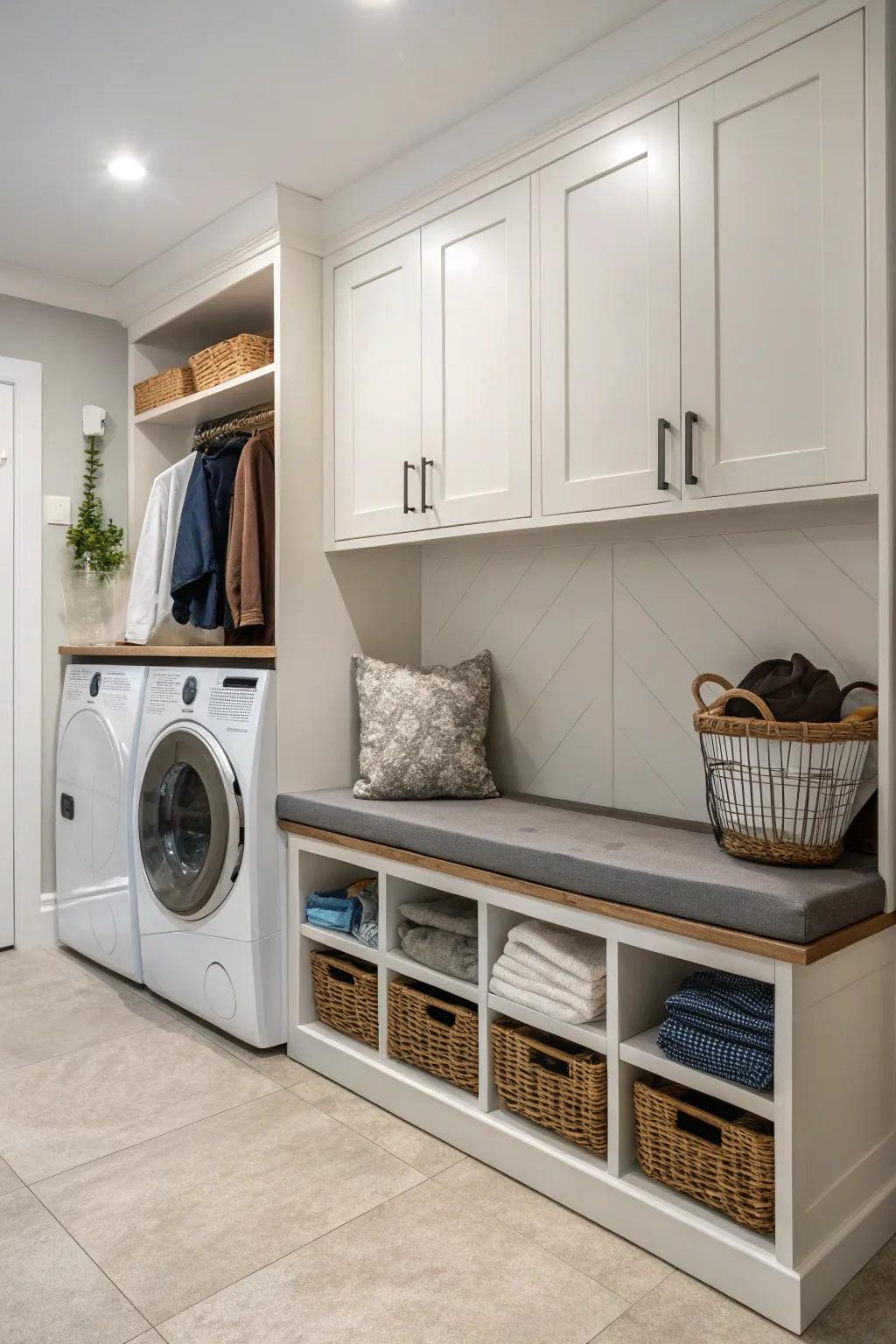 Multi-purpose furniture adds both style and practicality.