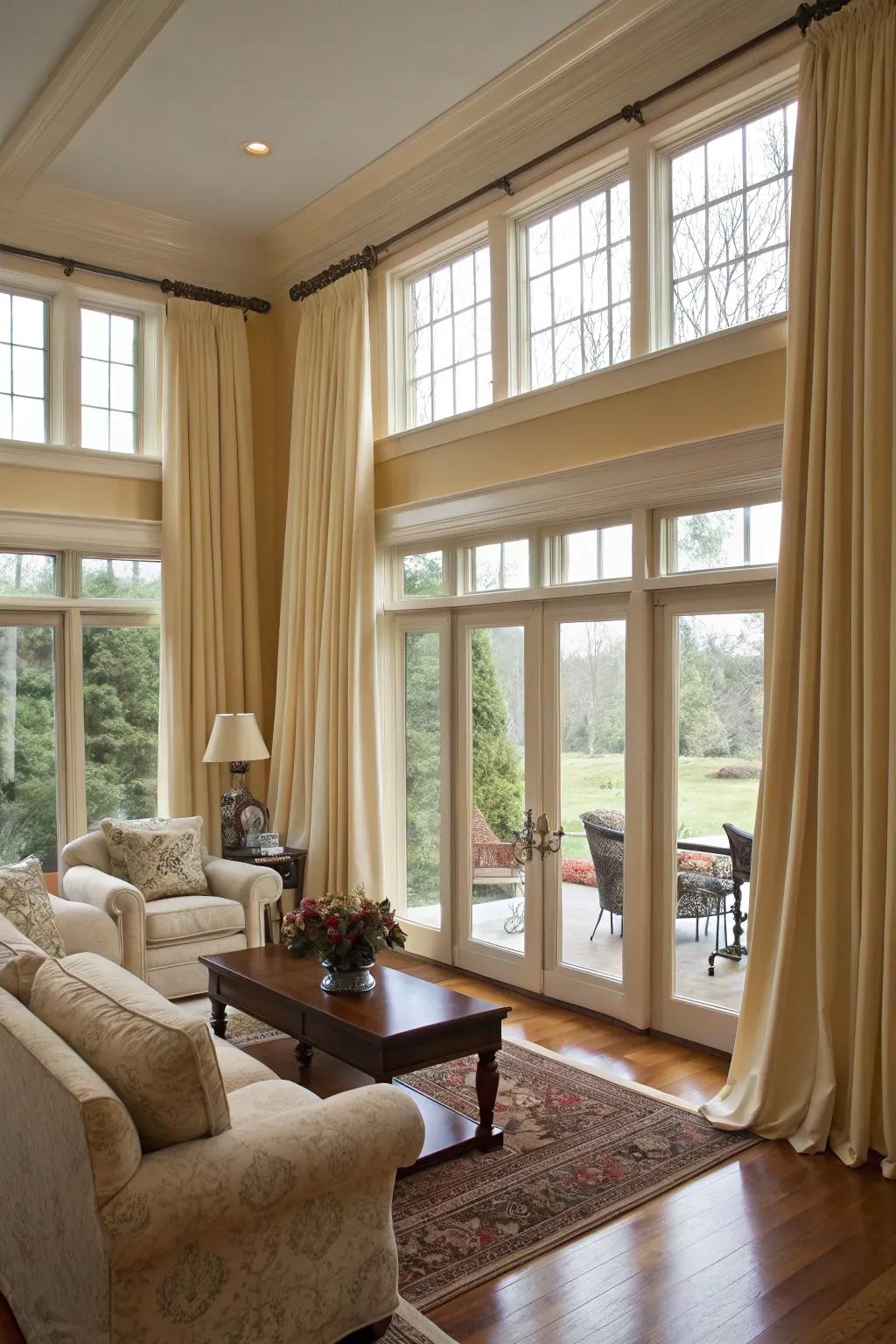 Tailored lengths provide a custom fit for your windows.