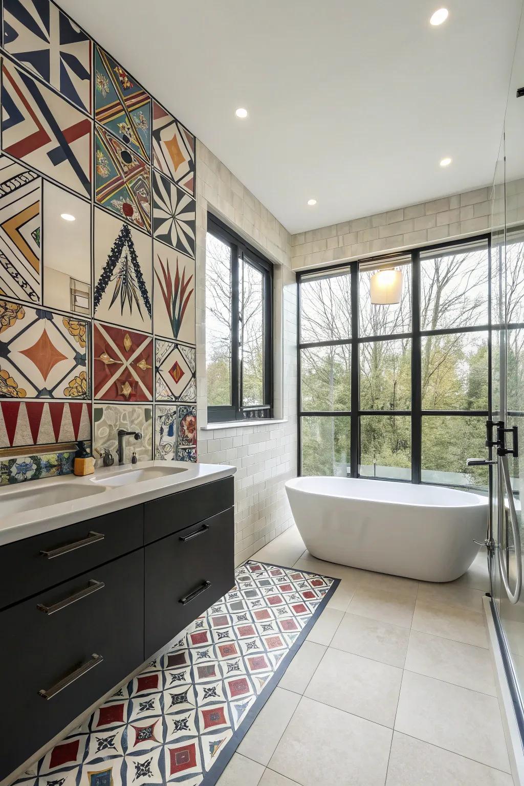 Imaginative Tiles add personality and charm.