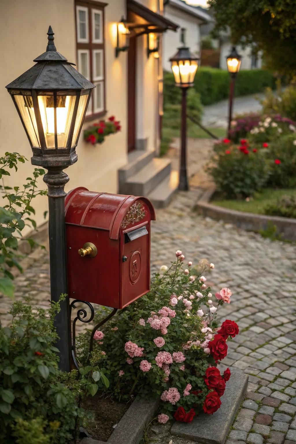 Vintage elements impart a sense of nostalgia and enhance the character of your mailbox.