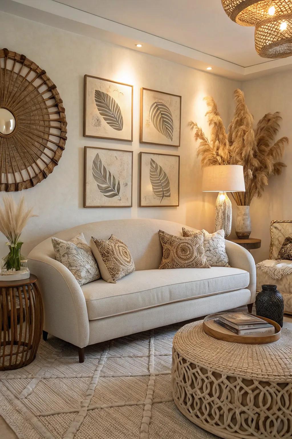Curvilinear aspects add organic beauty and flow.